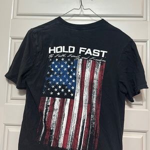 Hold fast shirt American flag